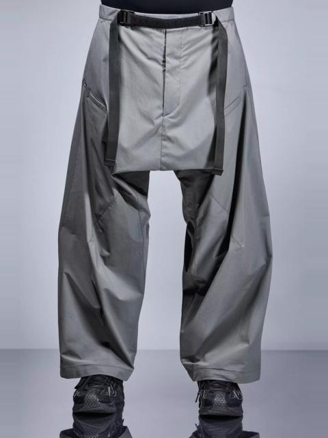 P30BL-E Encapsulated Nylon Ultrawide Drawcord Trouser Gray