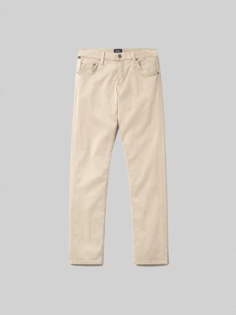 London Tapered Slim Brushed Sateen
In Willow