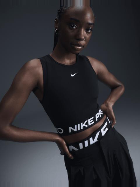 Nike Pro Women's Dri-FIT Cropped Tank Top