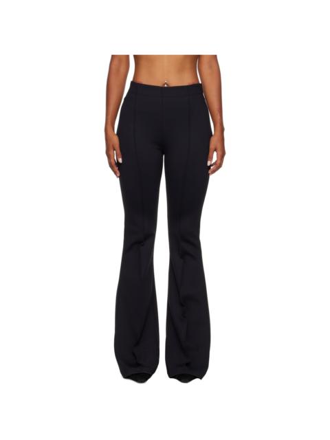 Black Scuba Trousers