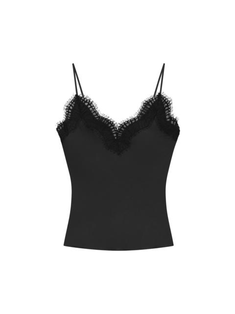 Presley Satin and Lace Camisole Top