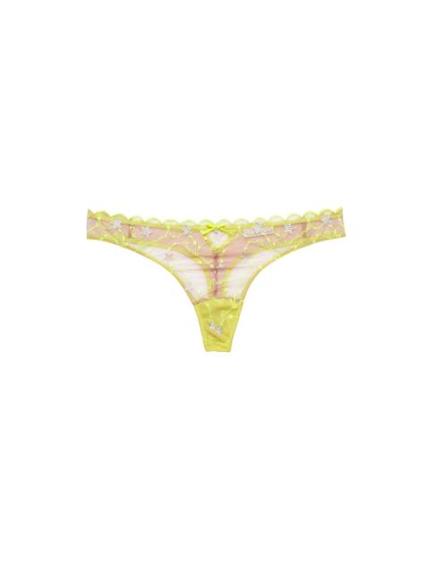 Étoile Embroidery Thong
