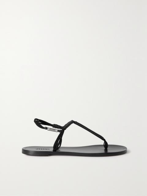 Juha Macramé And Leather Sandals