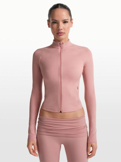 NikeSKIMS Matte Women's Mock-Neck Full-Zip Jacket