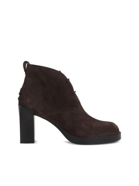 80mm Chukkah lace-up boots