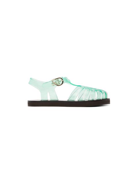 Blue Homeria Jelly Sandals