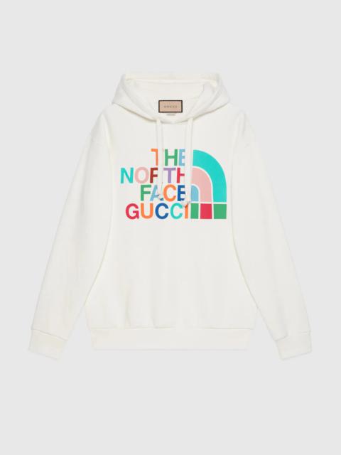 The North Face x Gucci cotton sweatshirt