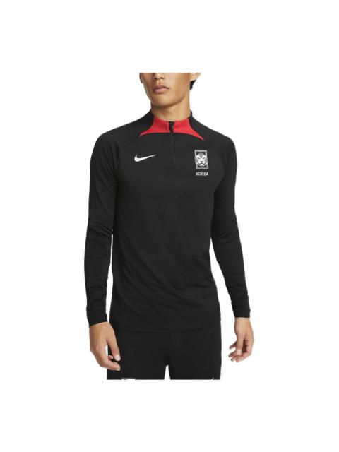 Nike Korea Dri-FIT Long Sleeve Soccer Drill Top DX9225-010