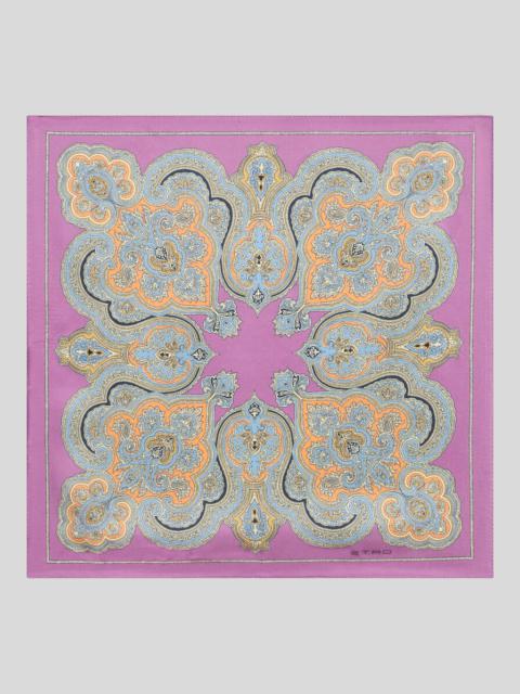 FLORAL SILK POCKET SQUARE