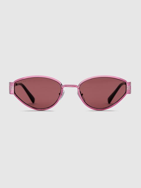 Geometrical frame sunglasses