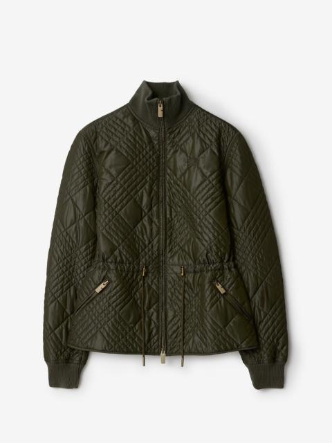 Micro Check-stitch Nylon Wakerley Jacket