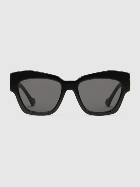 Cat-eye frame sunglasses