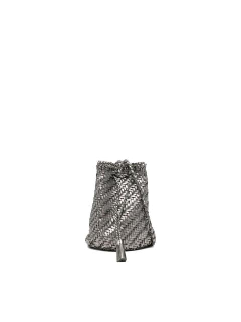 Pompom Double Jump cross body bag