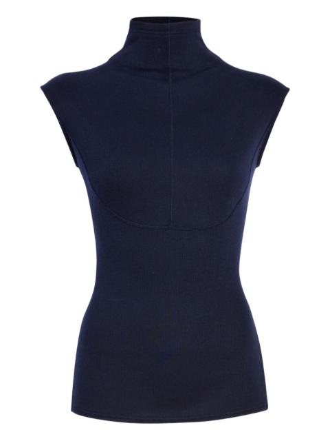 Zane brushed rib top