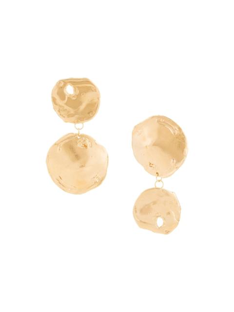 drop plate earring