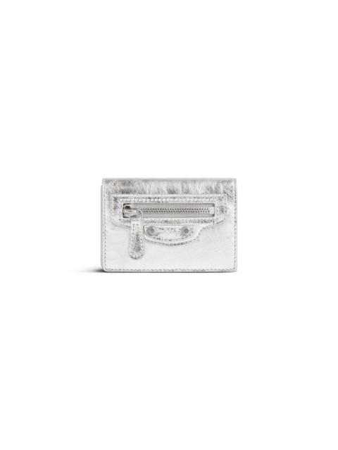 Women's Le City Mini Wallet in Silver