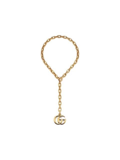 GG-pendant chain necklace