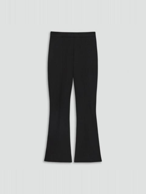 Seamed Kick Pant in Stretch Cotton-Blend