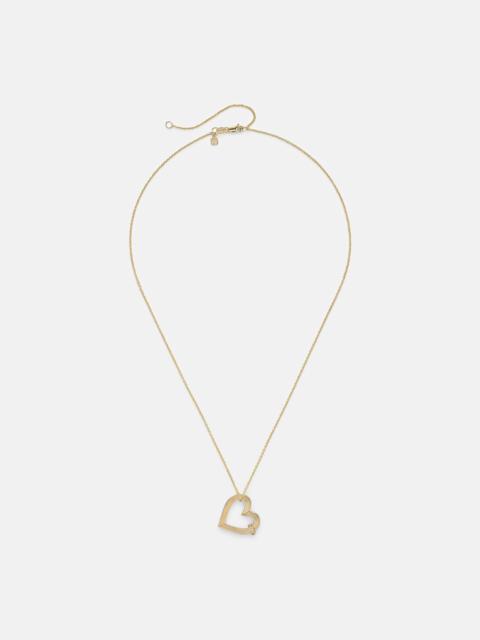14kt gold (585/1000) necklace with diamonds