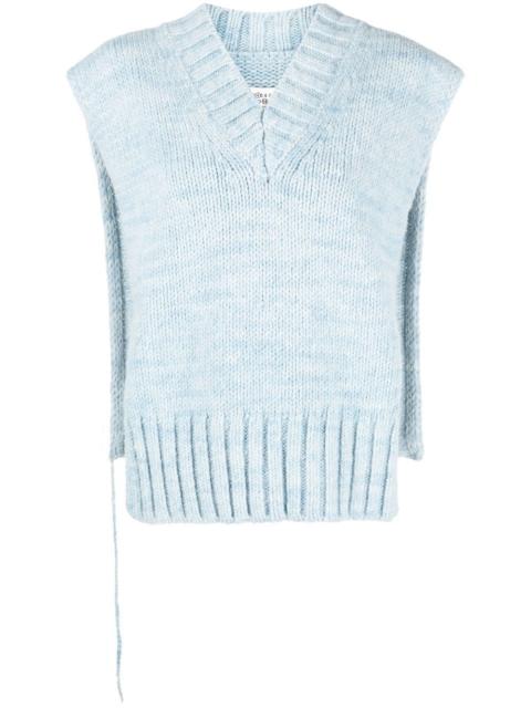 sleeveless knit top