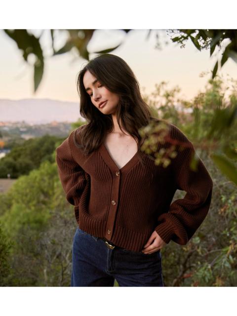 ADDISON CARDIGAN | COCOA