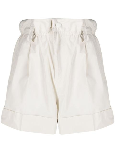 paperbag-waist shorts