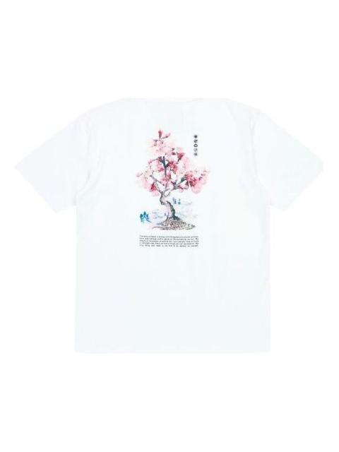 Li-Ning Sakura Graphic T-shirt 'White' AHSR630-1