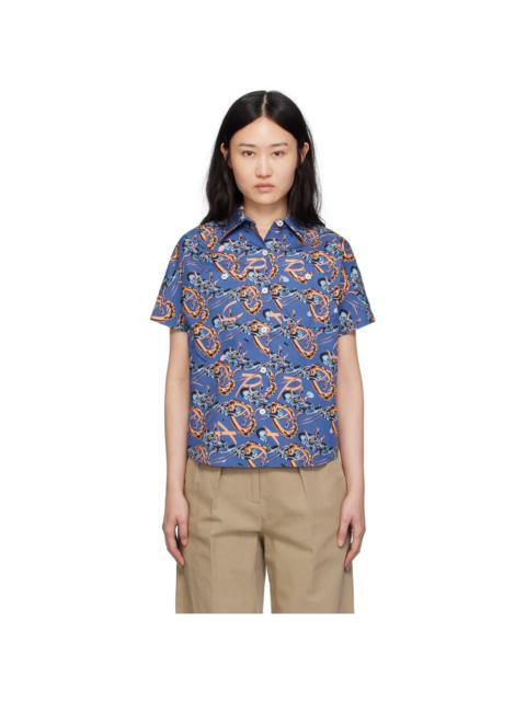 Blue Brain Dead Edition Ross Shirt