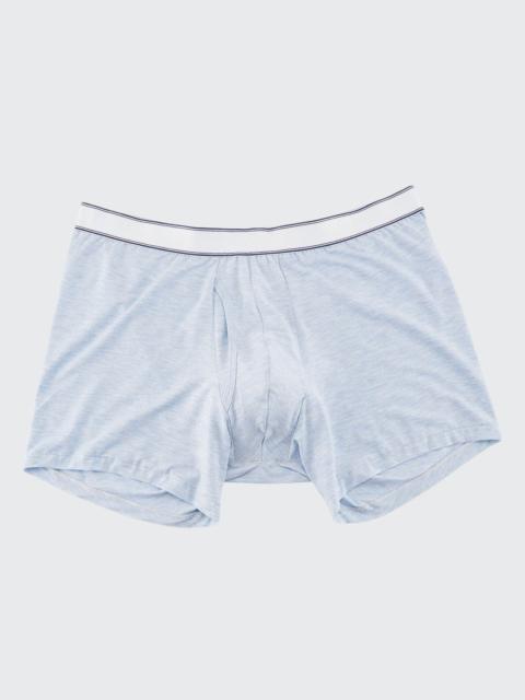 Ethan Stretch Jersey Trunk Boxer Briefs (Longer Leg)