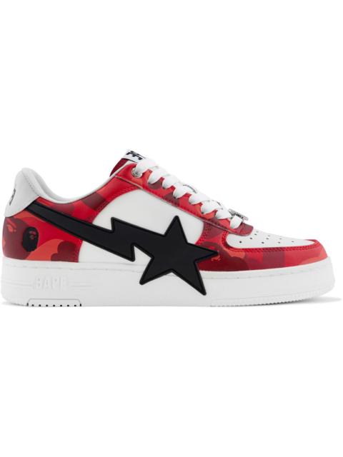 A Bathing Ape Bape Sta Low OS #1 Color Camo Red White