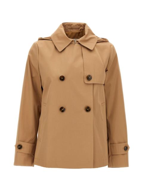 'Dean' short trench coat