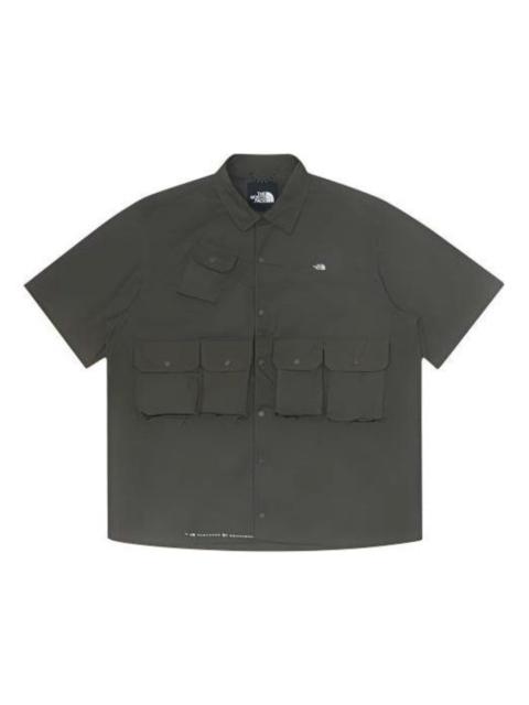 THE NORTH FACE Short Sleeve Solid Shirt 'Olive Green' NF0A885N-21L