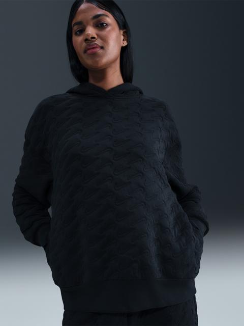 Nike Sportswear Phoenix Fleece Women's Loose Jacquard Pullover Hoodie