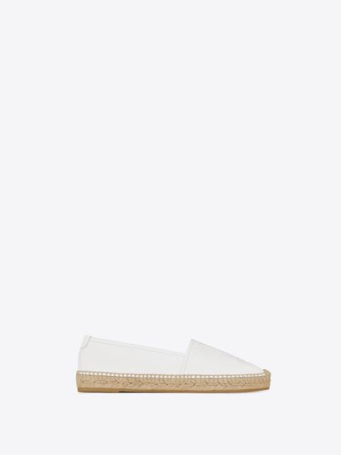 monogram espadrilles in lambskin