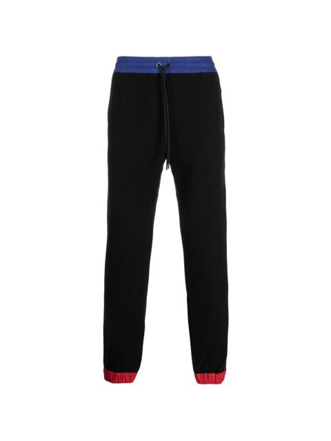 contrast-trim track pants