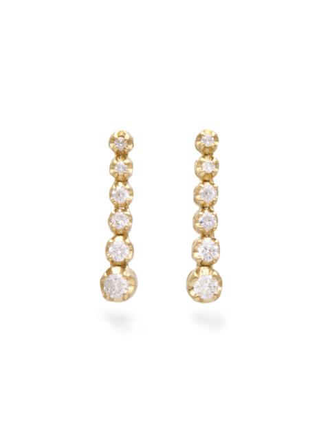 Noble Diamond Tennis Earrings