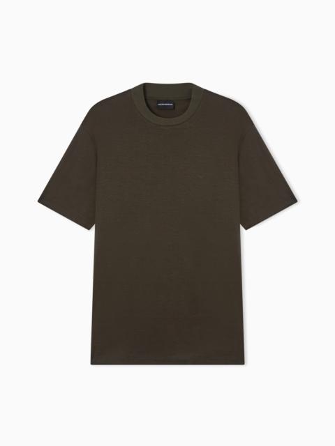 BASIC COTTON LYOCELL JERSEY T-SHIRT