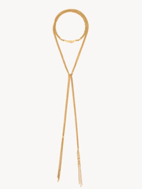 THE CHLOÉ MINI BELT NECKLACE