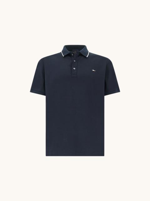 POLO SHIRT IN AQUA TOUCH COTTON