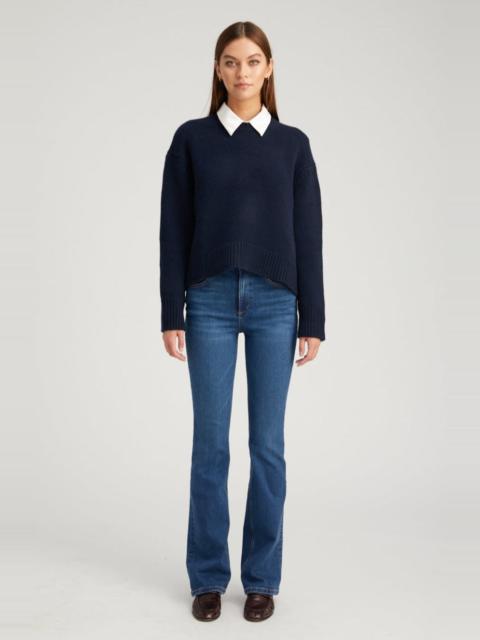 GABRIELLE MICRO FLARE DENIM