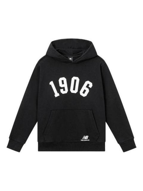 New Balance 1906 Logo Hoodie 'Black' AMT23333-BK
