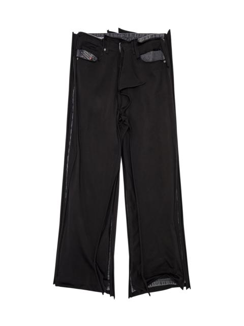 Black Pants Rise Denim A114580HLAB02 ☆BADBLOOD☆ Regular D