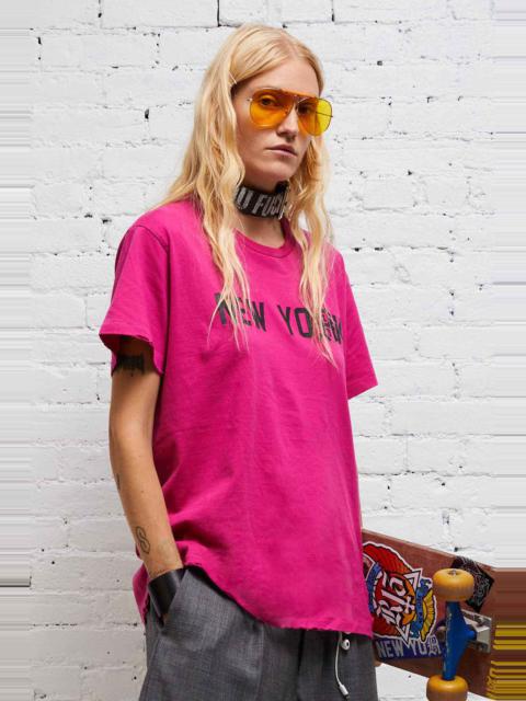 NEW YORK BOY T - HOT PINK