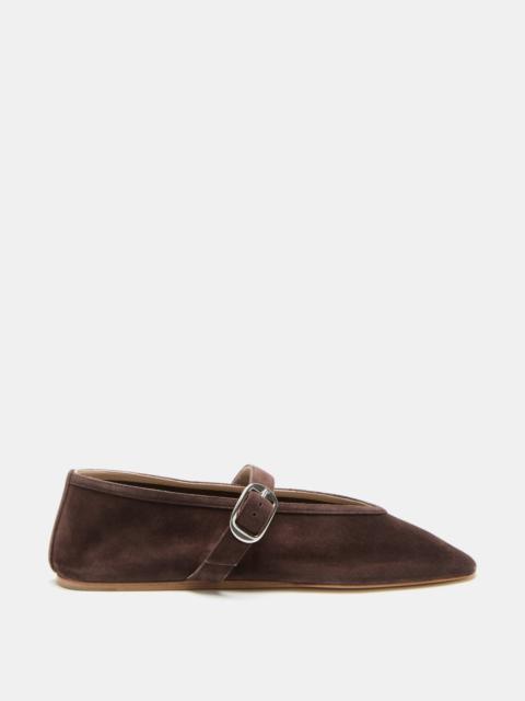 Stella Slipper / Chocolate Suede