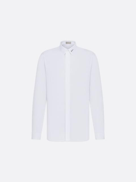 Shirt with Dior Embroidery