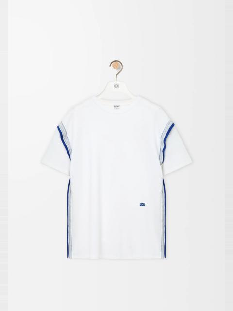 T-shirt in cotton blend