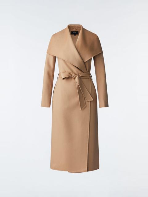 MAI-CN Double-face wool wrap coat