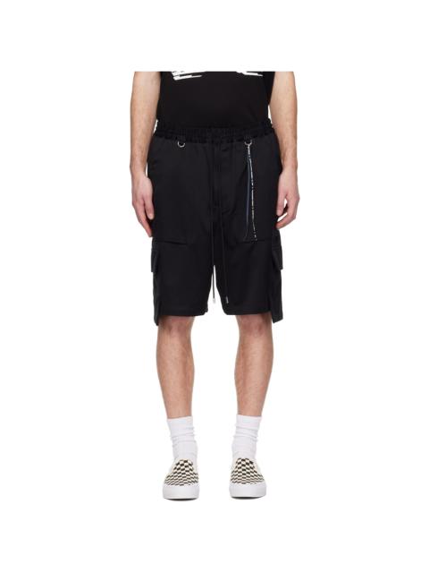 Black MW Cargo Shorts