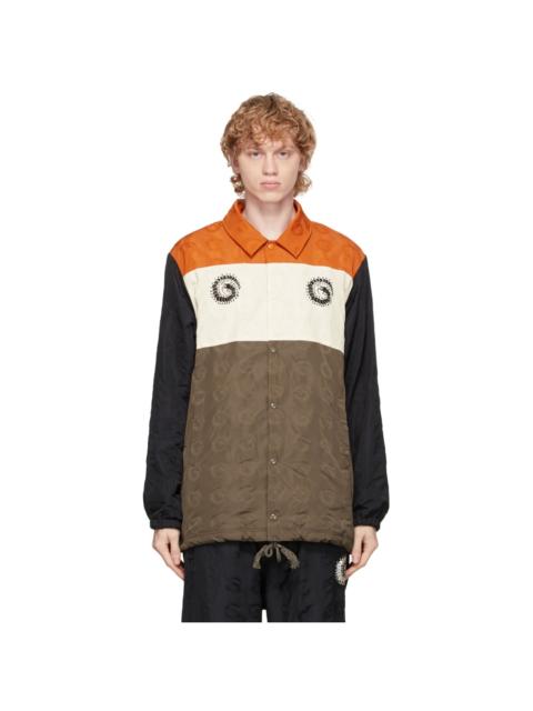 Black & White Graphic Pattern Jacket