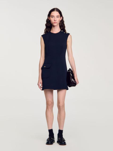 SHORT DRESS WITH BUTTONS